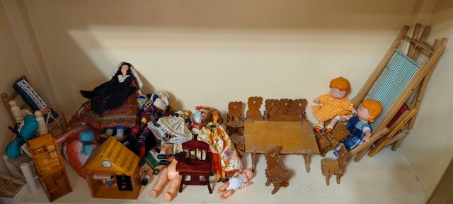 Miniaturas casa de muñecas.