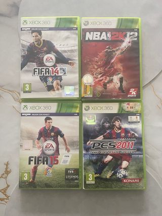 Lote 4 Juegos Xbox 360