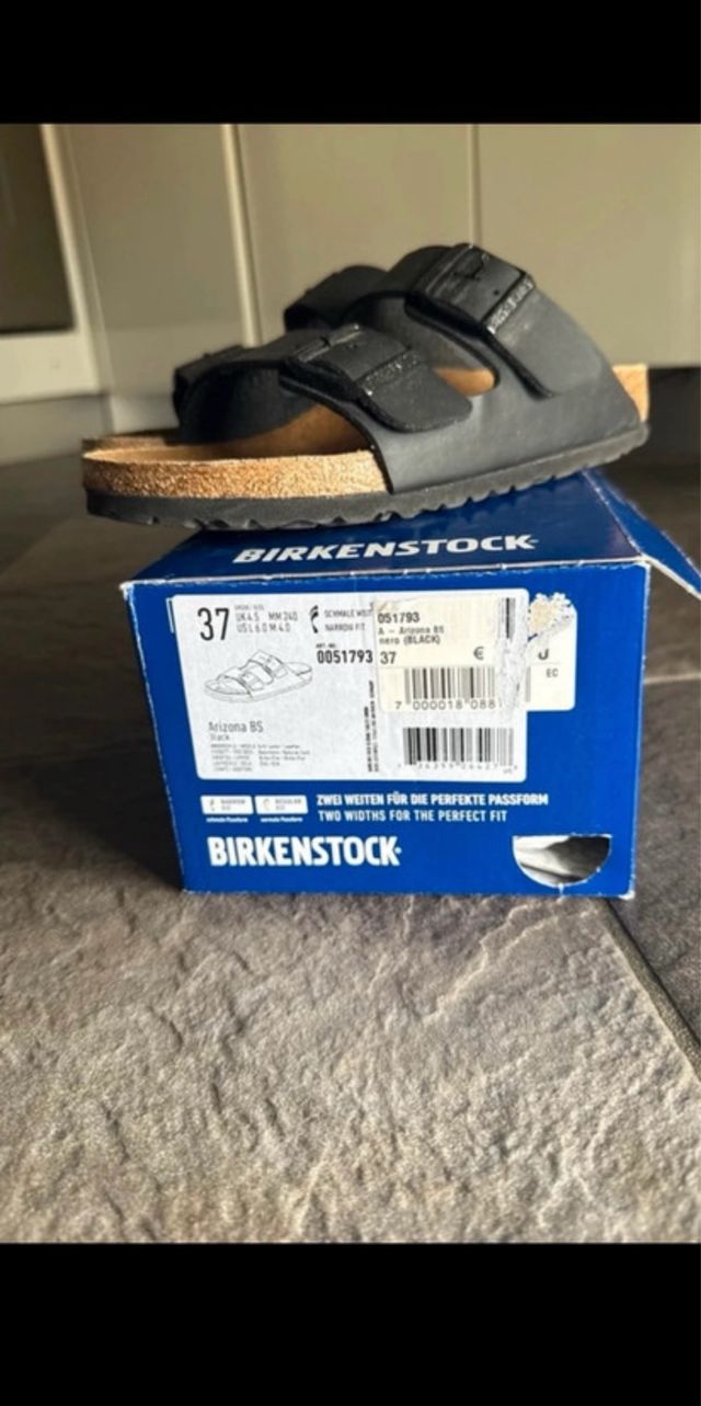 Birkenstock Arizona Nere