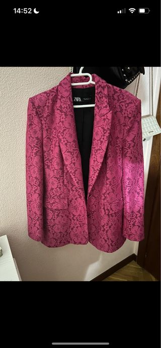 Americana Zara Rosa fucsia