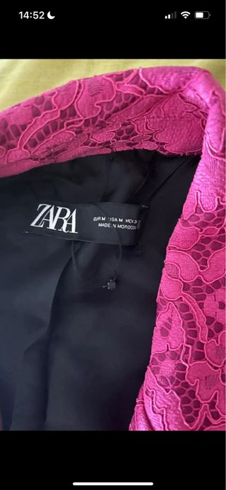 Americana Zara Rosa fucsia