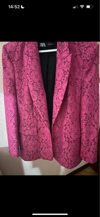 Americana Zara Rosa fucsia