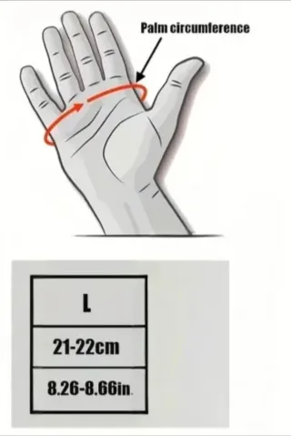 Guantes tácticos talla L