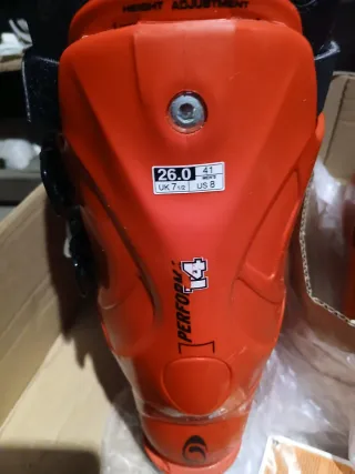 Scarponi sci Salomon donna rossi nr.41