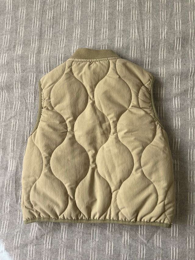 Chaleco acolchado verde Zara niñ@