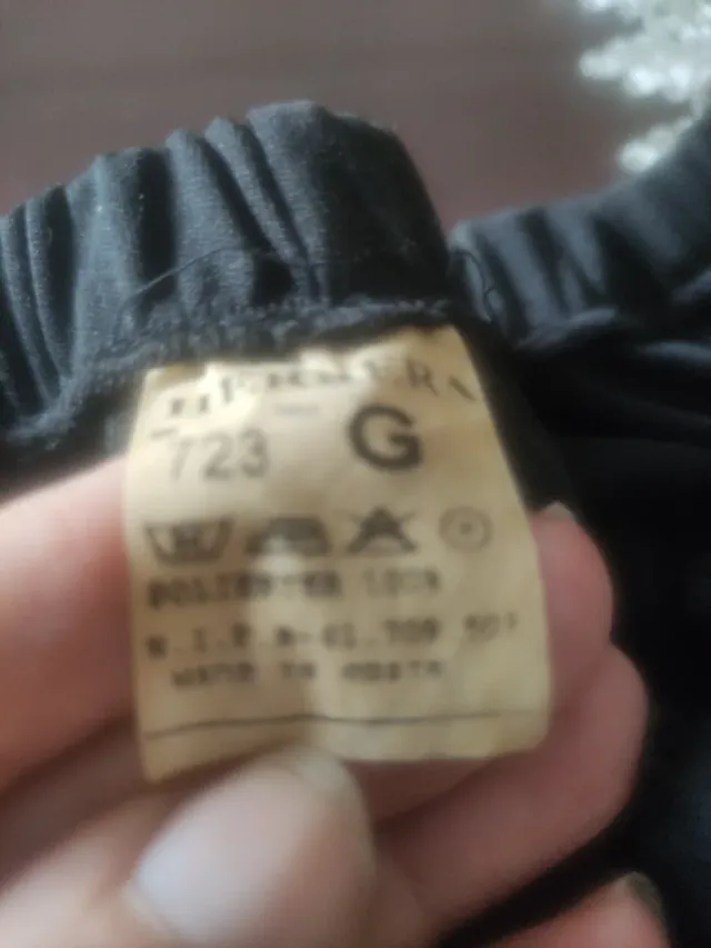 Falda Flamenco Poliéster Talla G Negra