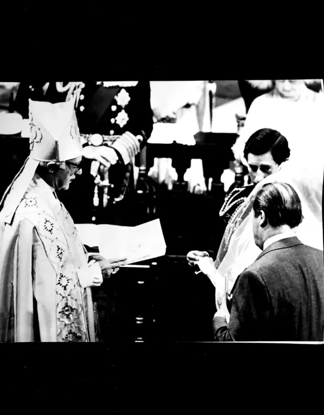 Boda Real Carlos y Diana. Foto Vintage Original