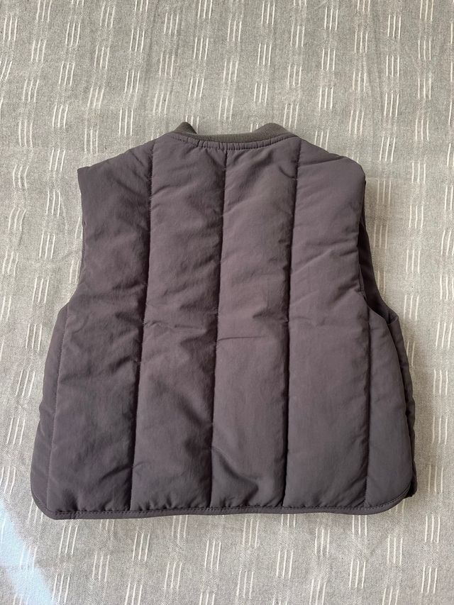 Chaleco Zara gris niñ@