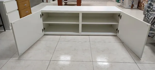 Mueble TV BESTÅ IKEA Blanco