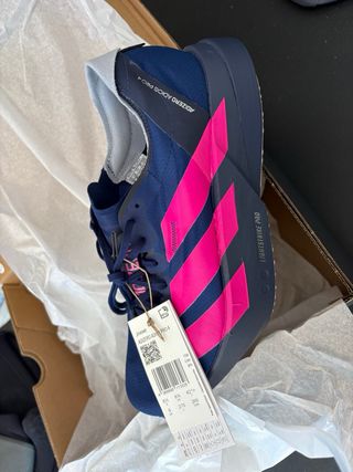 Zapatillas Adidas Adizero Adios Pro 4 Azul/Rosa