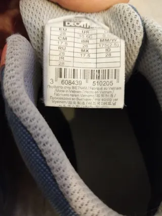 Zapatillas Quechua niño/niña  talla 28