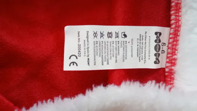 Disfraz Papá Noel Infantil