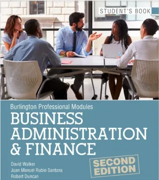 Libro Business Administration & Finance