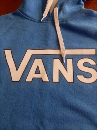 Felpa Vans Blu con Cappuccio