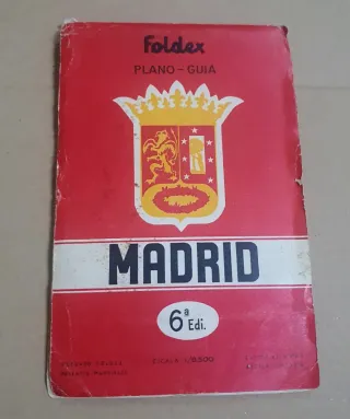 Plano Guía Foldex Madrid 6ª Edi.