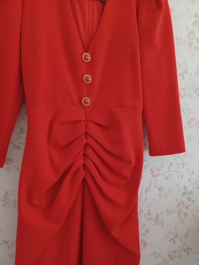 Vestido rojo para evento