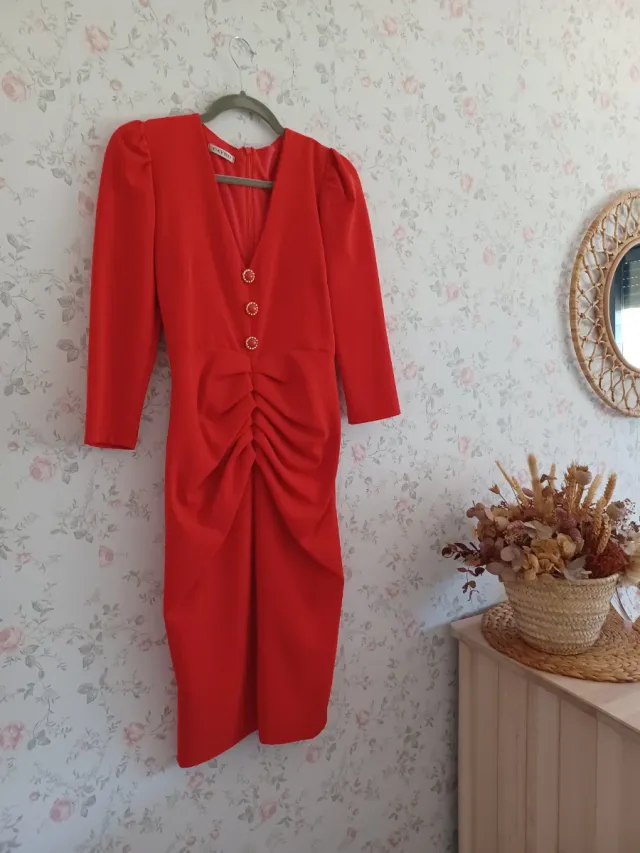 Vestido rojo para evento
