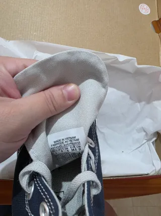 Converse All Star Mujer Azul Talla 38