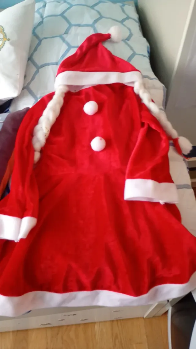 Disfraz Mamá Noel 1-2 años