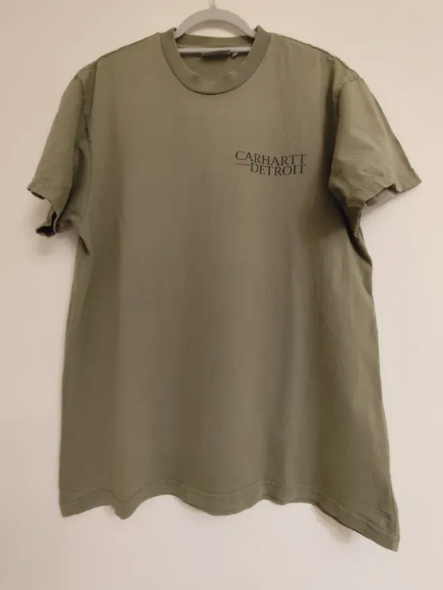 Camiseta Algodón Carhartt Manga Corta. Talla M