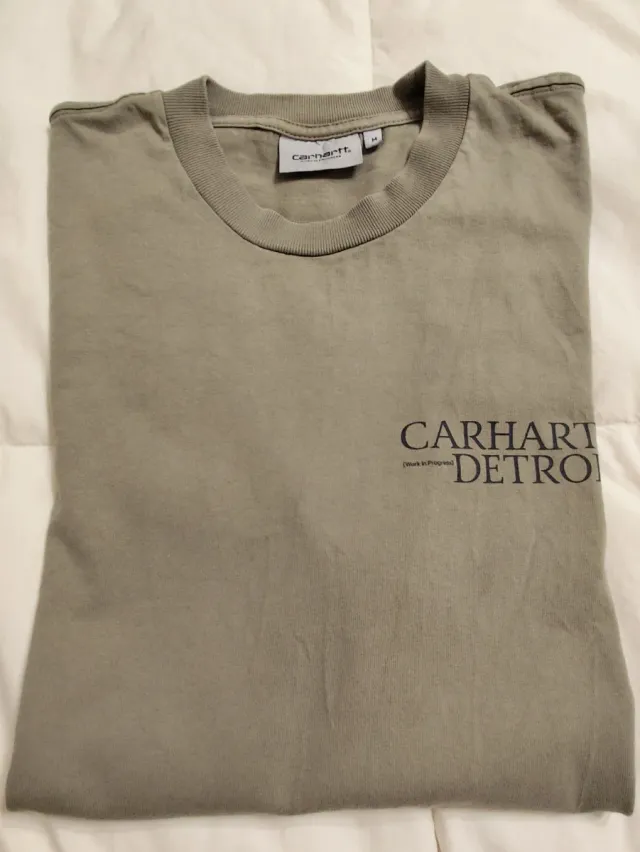 Camiseta Algodón Carhartt Manga Corta. Talla M