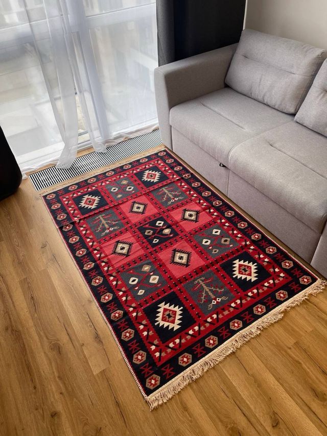 Tappeto in cotone etnico 160x250 cm