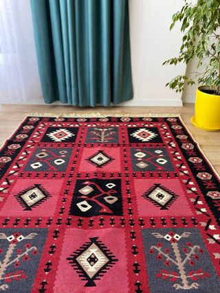 Tappeto in cotone etnico 160x250 cm