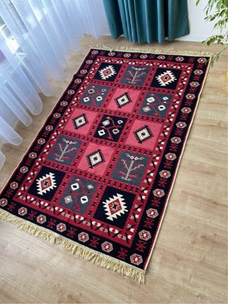 Tappeto in cotone etnico 160x250 cm