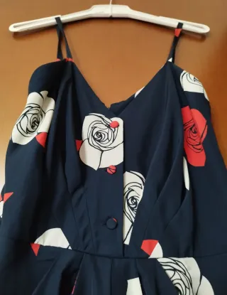 Abito Luisa Spagnoli fantasia rose