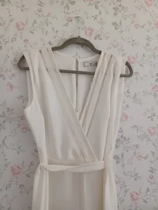 Mono Mango blanco largo