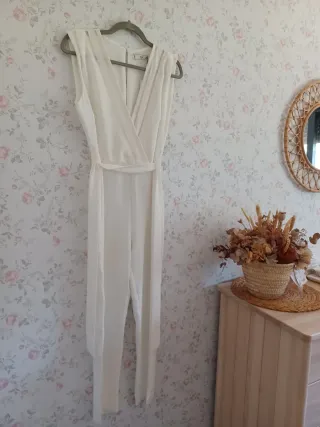 Mono Mango blanco largo