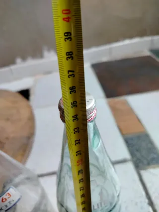 Bottiglie di vetro per bevande (3 pz)