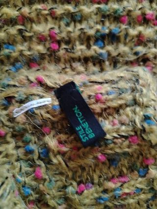 Maglione Benetton melange lana taglia unica