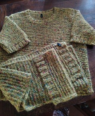 Maglione Benetton melange lana taglia unica