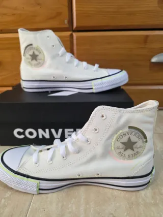 Converse All Star Blancas Multicolor