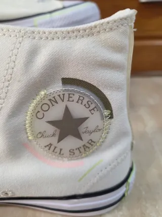 Converse All Star Blancas Multicolor
