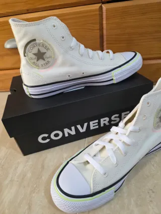 Converse All Star Blancas Multicolor