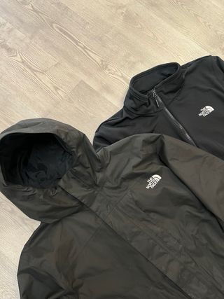 Chaqueta The North Face Doble XL Negra