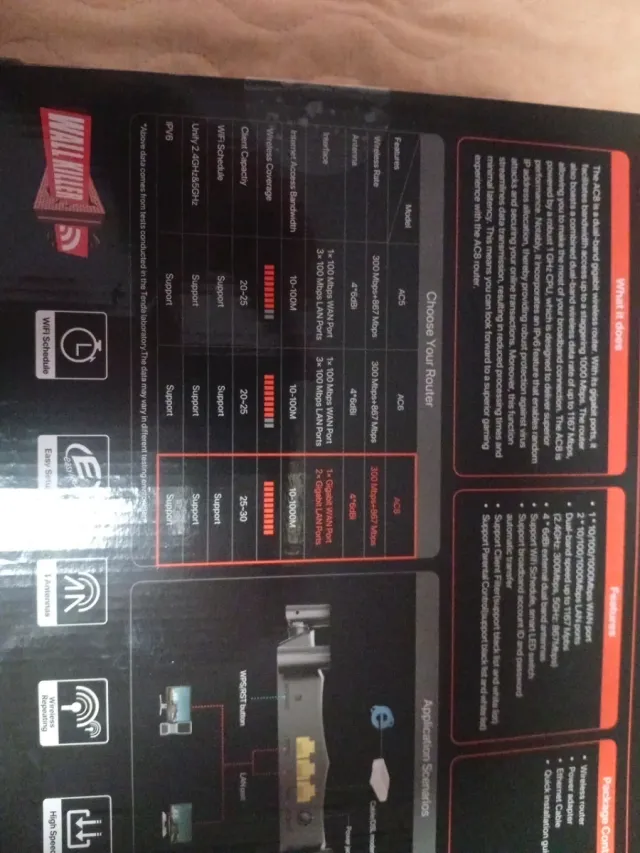 Router Tenda AC1200 Dual-band Wireless AC8