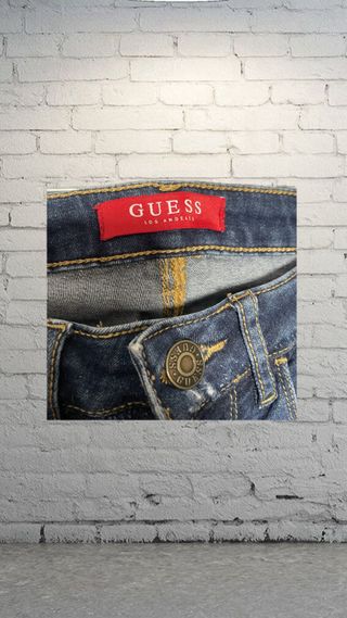 Calças de ganga Guess azuis