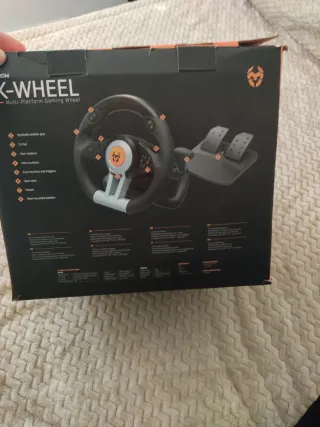 Volante Krom K-Wheel Multiplataforma