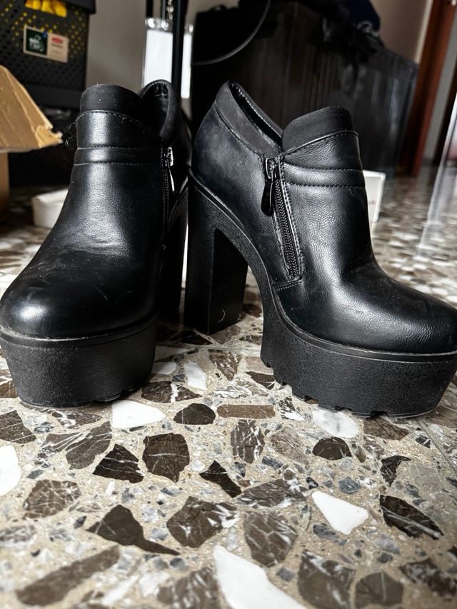 Tronchetto con plateau nero