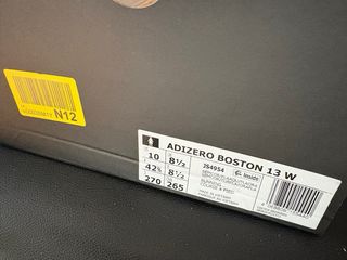 Zapatillas Adidas Adizero Boston 13 W Talla 42.5