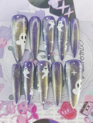 Uñas press on halloween