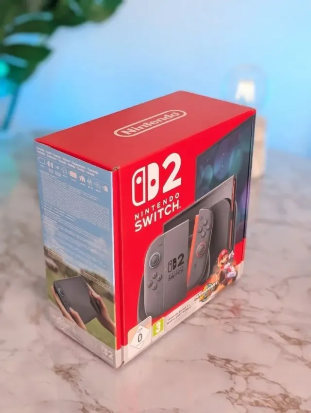 NUEVA Switch 2 + Mario Kart