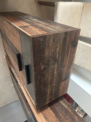 conjunto muebles + estanterías comedor