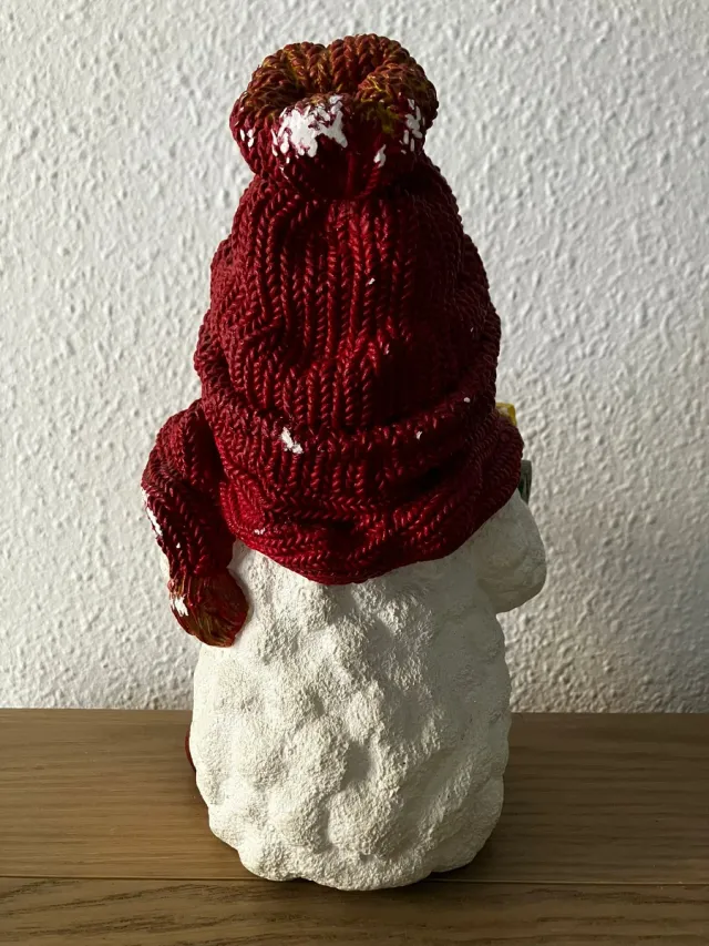 Muñeco de Nieve Navideño con Regalos