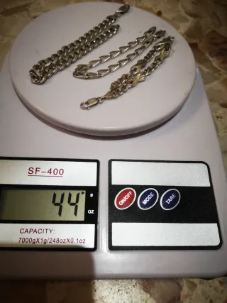 3 Pulseras Plata 925