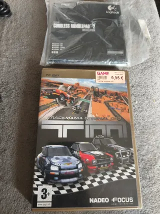 Mando Logitech PC + Juego Trackmania