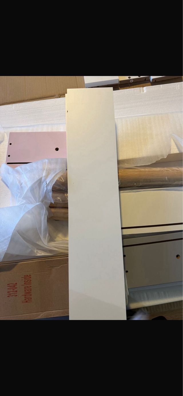 Escritorio Infantil Blanco con Cajones